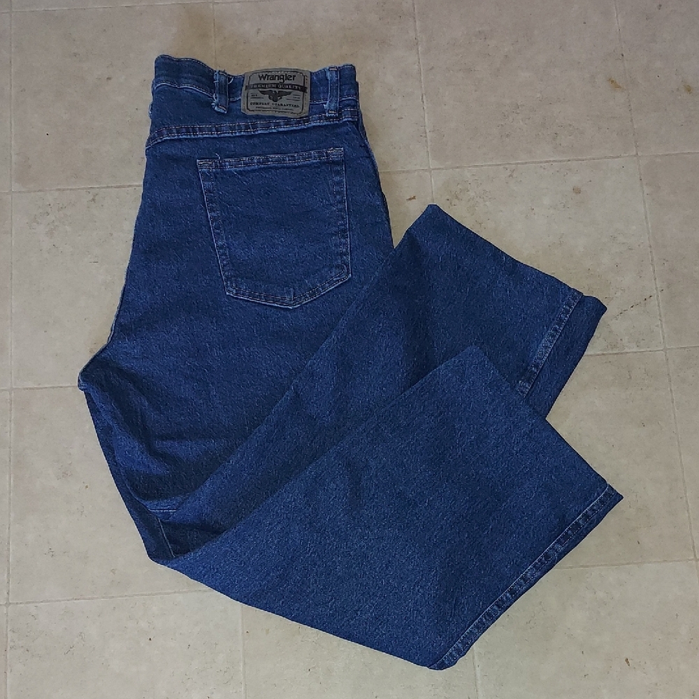 Wrangler Men's Relaxed Fit Denim Jeans